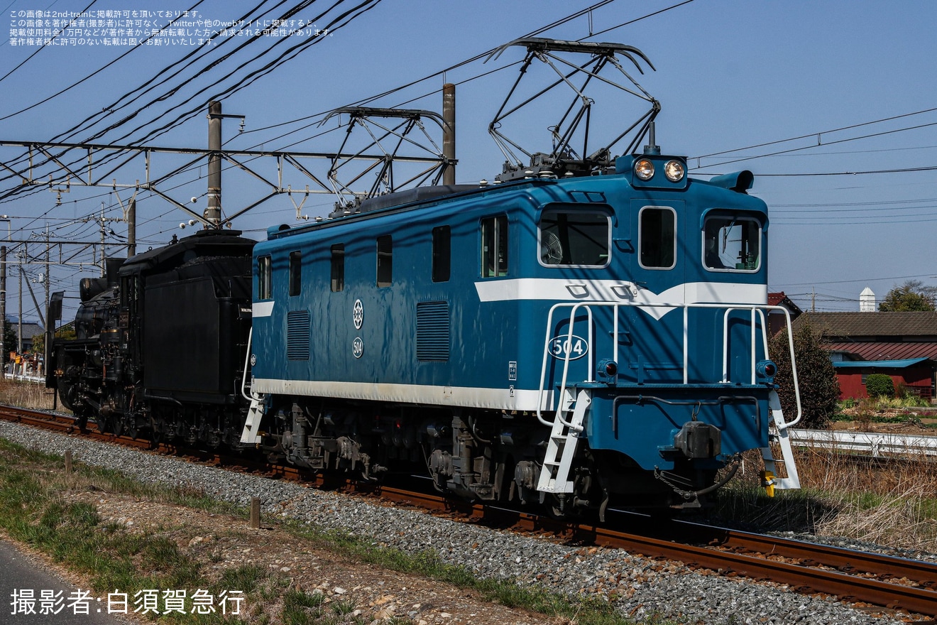 【秩鉄】C58-363が秩父鉄道に返却の拡大写真