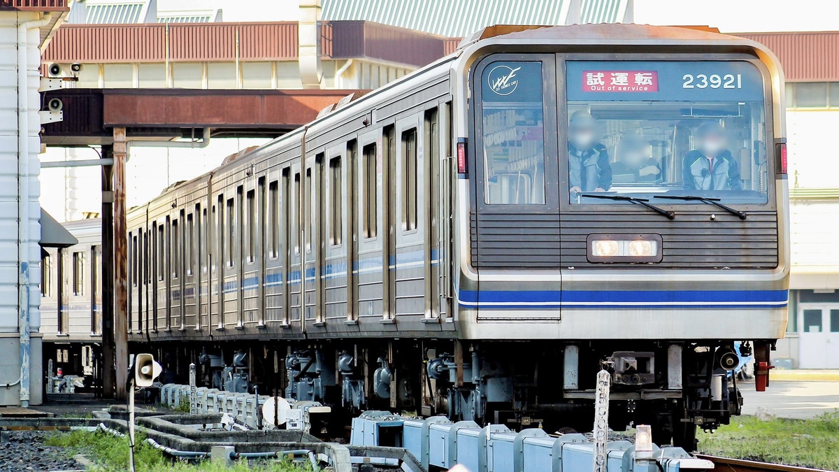 大阪メトロ】23系23621F緑木検車場を出場 |2nd-train鉄道ニュース