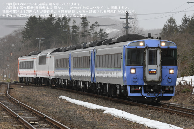 【JR北】キハ183系特急「ニセコ号」が臨時運行