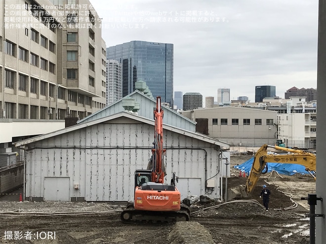 【JR東】東京総合車両センターの御料車庫周辺で工事が実施中