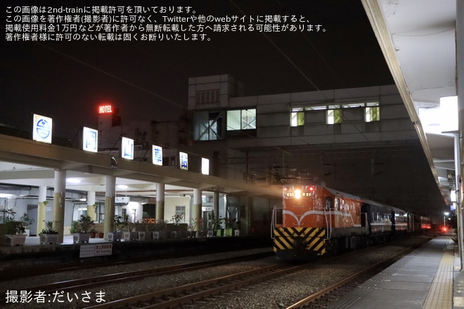 【台鐵】木造客車30SPK2502、25TPK2053修繕を終えて出場回送を不明で撮影した写真