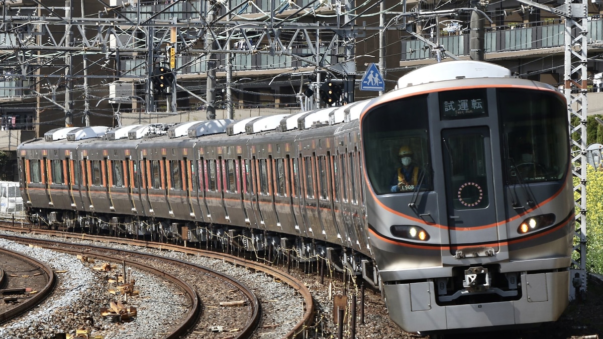 JR西】323系LS08編成吹田総合車両所出場試運転 |2nd-train鉄道ニュース