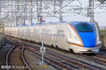 【JR東】E7系F46編成が東北新幹線で公式試運転