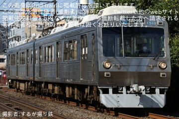 【静鉄】1000形1011Fがノーマル仕様(帯無し）で運用開始