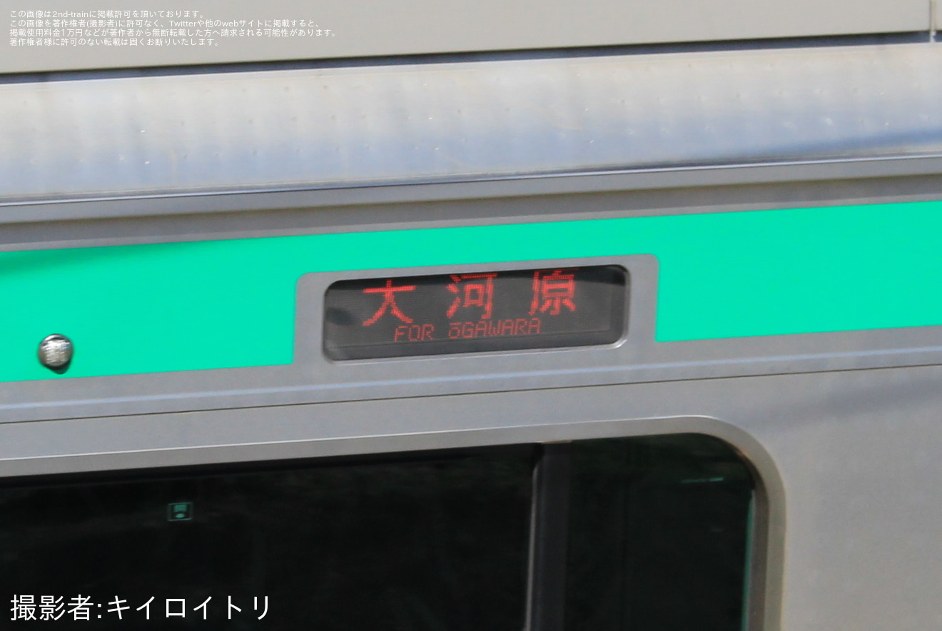 【JR東】桜まつり開催に伴う臨時列車運行の拡大写真