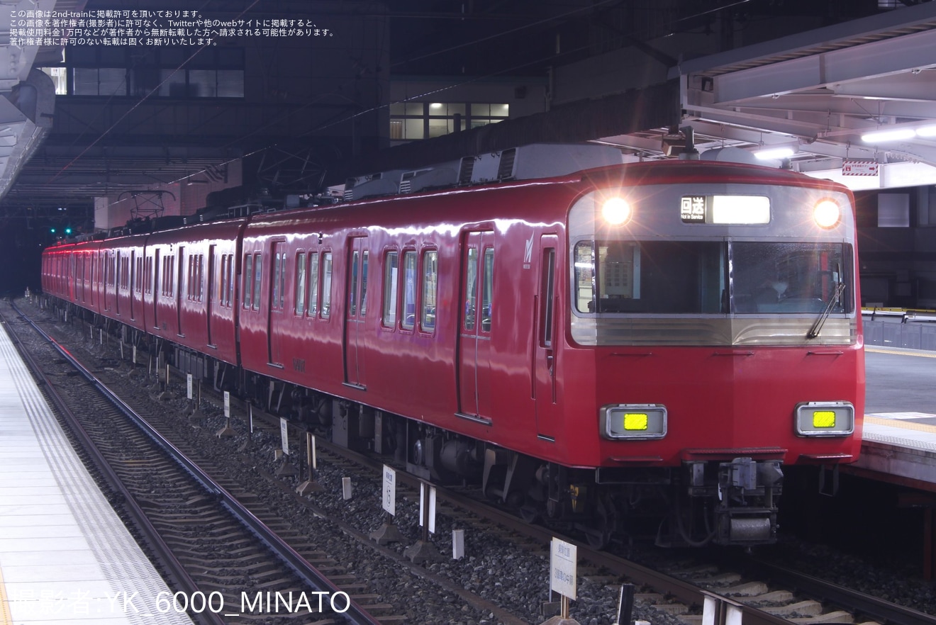 【名鉄】6500系6507Fと6800系6801Fが大江へ回送の拡大写真