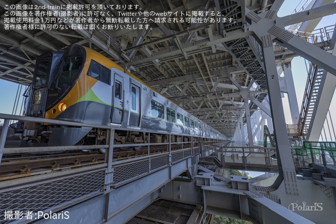 【JR四】「瀬戸大橋管理用通路から列車撮影体験ツアー」が催行を不明で撮影した写真