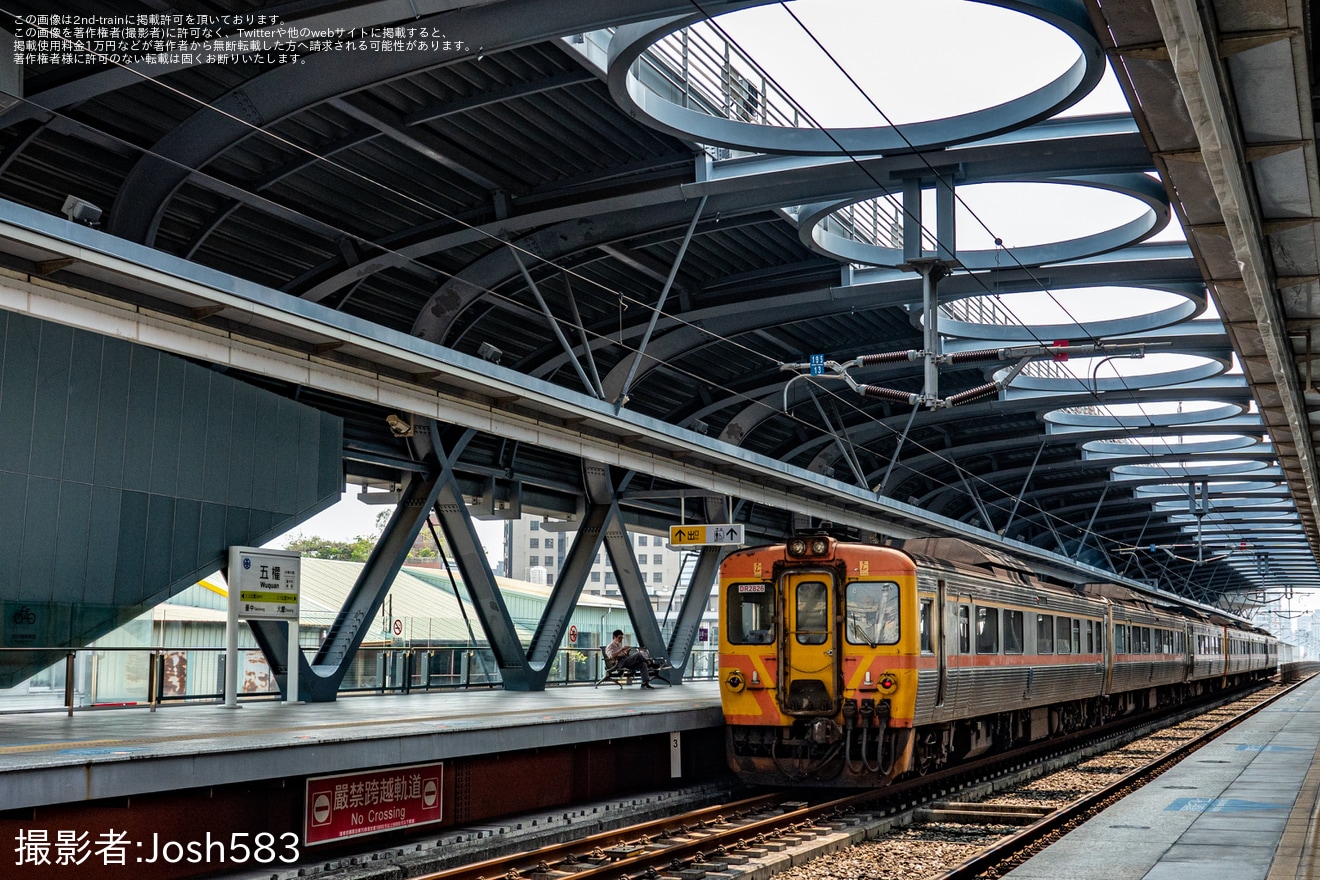 【台鐵】DR2800型気動車が、海岸線-成追線-台中線(山線)で乗務員訓練の拡大写真