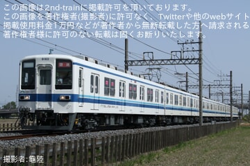 【東武】8000系8163F津覇車輌入場回送