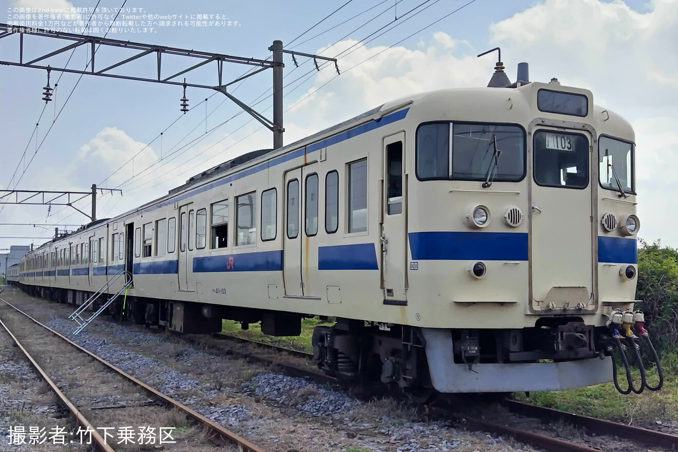 【JR九】 柳ヶ浦駅415系車両見学会の拡大写真