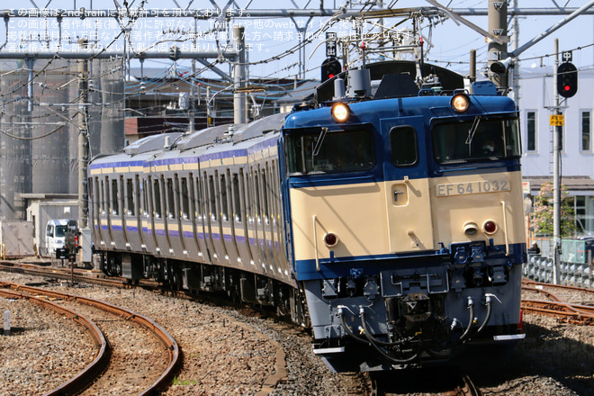 【JR東】E235系J-22編成配給輸送を宮原駅で撮影した写真