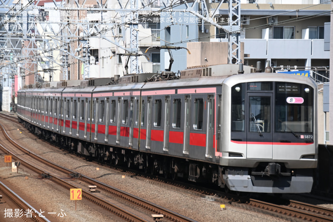 【東急】5050系5172F ATO調整試運転を武蔵小杉駅で撮影した写真