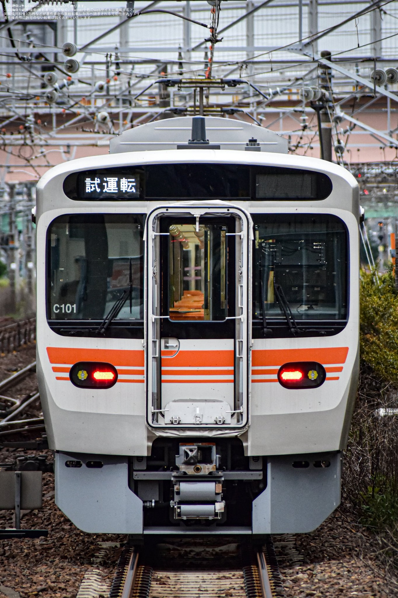 【JR海】315系3000番台C101編成中央西線試運転の拡大写真