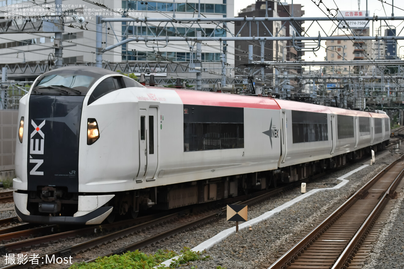 【JR東】E259系Ne001編成 大宮総合車両センター入場回送の拡大写真