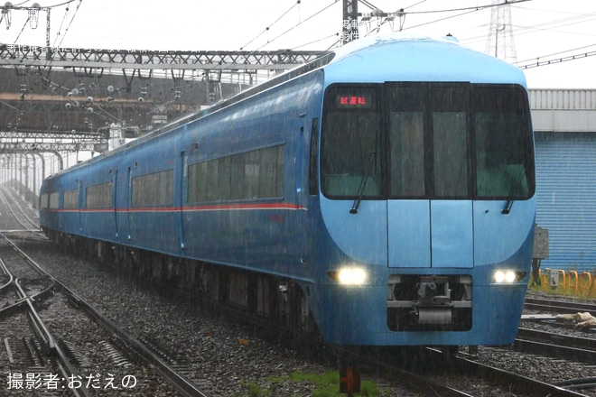 【小田急】60000形60252F(60252×6) 大野総合車両所出場試運転を海老名駅で撮影した写真