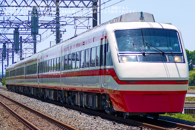 【東武】200系203F南栗橋工場出場試運転を不明で撮影した写真