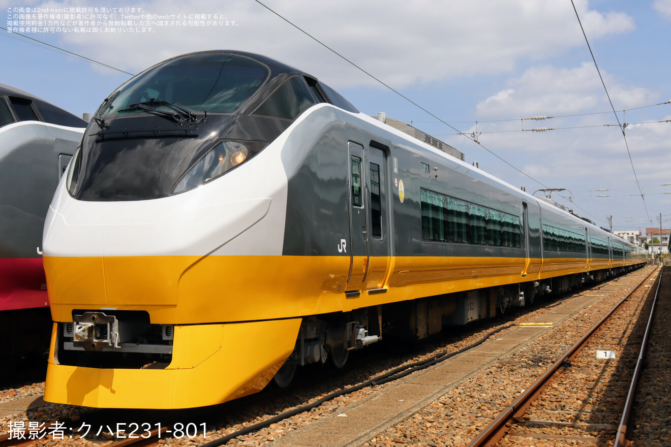 【JR東】 「E657系電車フレッシュひたちリバイバルカラー車両撮影会」 第3弾開催の拡大写真