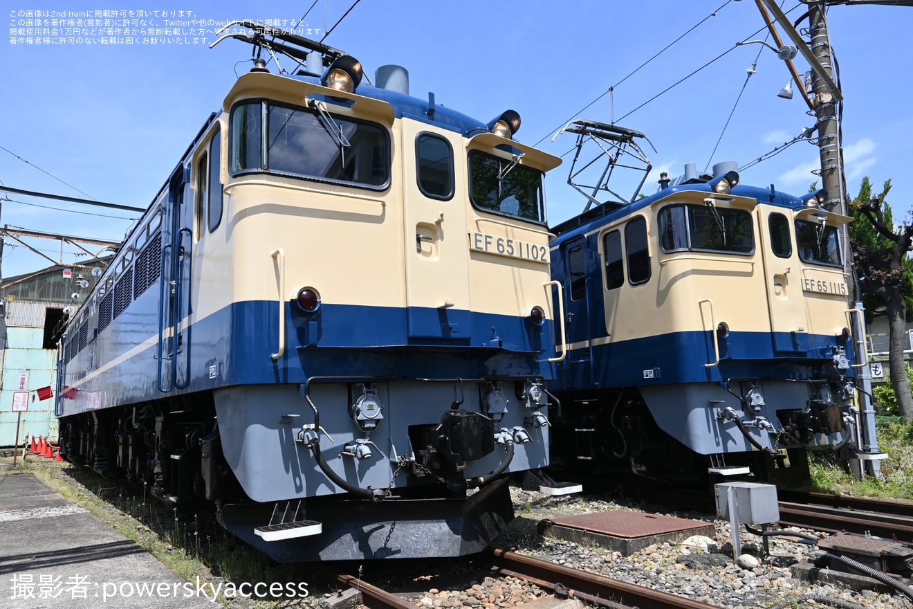 【JR東】田端運転所機関車見学会が開催(20230429)の拡大写真