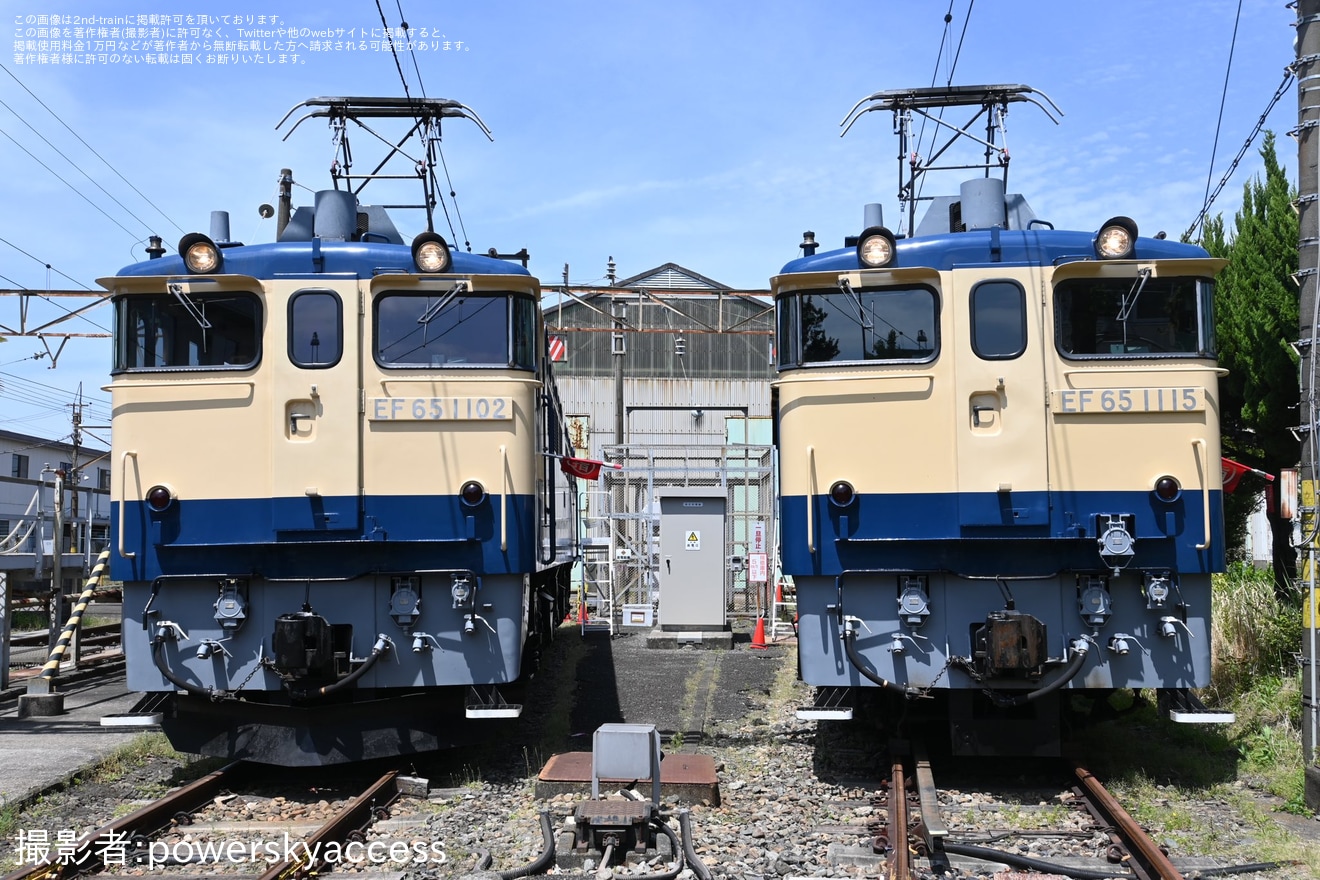 【JR東】田端運転所機関車見学会が開催(20230429)の拡大写真