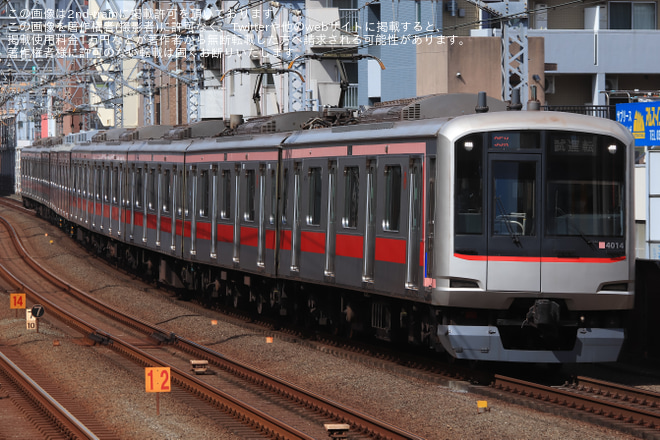 【東急】5050系4114F(元5168F) ATO調整試運転を武蔵小杉駅で撮影した写真