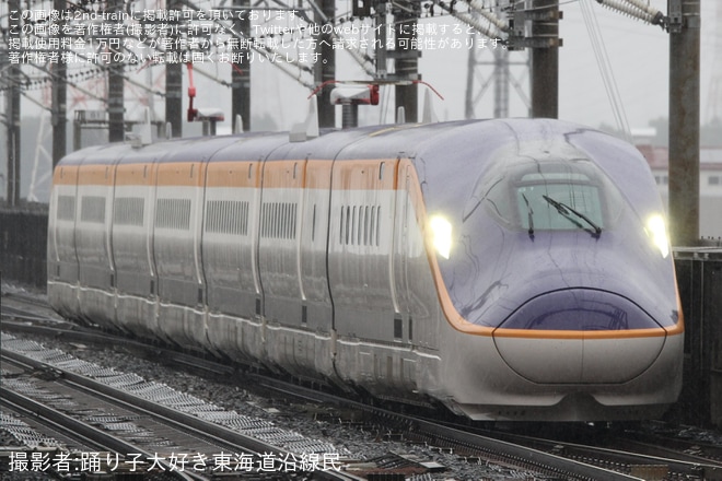 【JR東】E8系G1編成小山新幹線車両センターから疎開返却回送