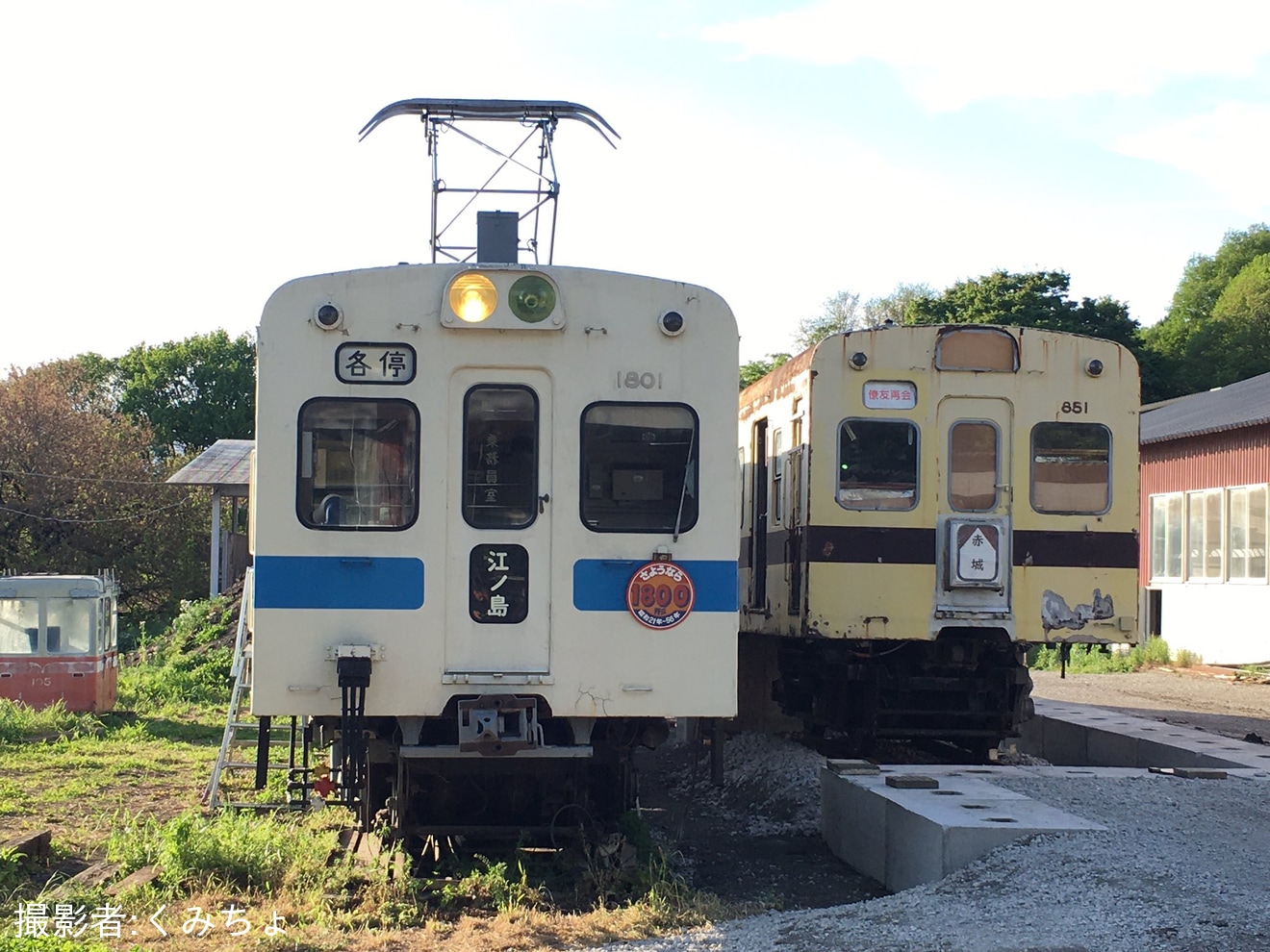 【小田急】元1800形クハ1851号車が群馬県へ陸送の拡大写真