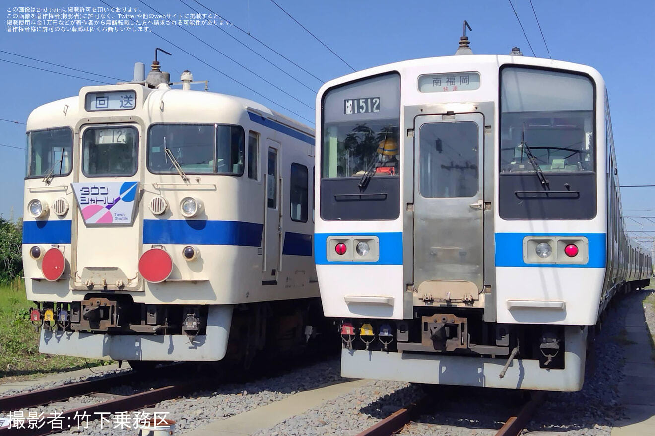 【JR九】「柳ヶ浦駅415系車両見学会～ありがとうFo123編成～」ツアーが催行 の拡大写真