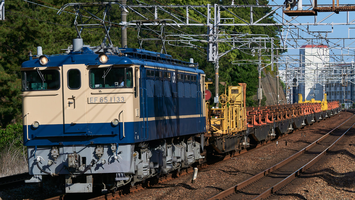 JR西】EF65-1133牽引の糸崎転回工臨 |2nd-train鉄道ニュース