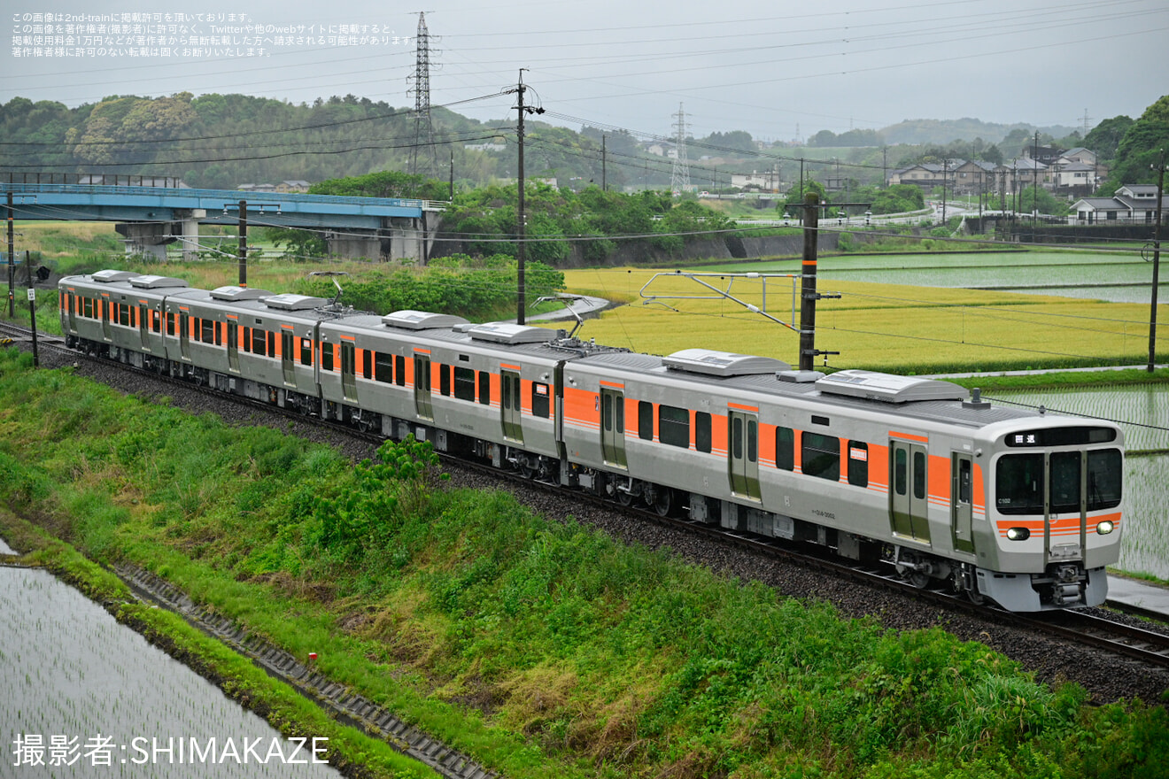 【JR海】315系3000番台C102編成関西本線で乗務員訓練の拡大写真