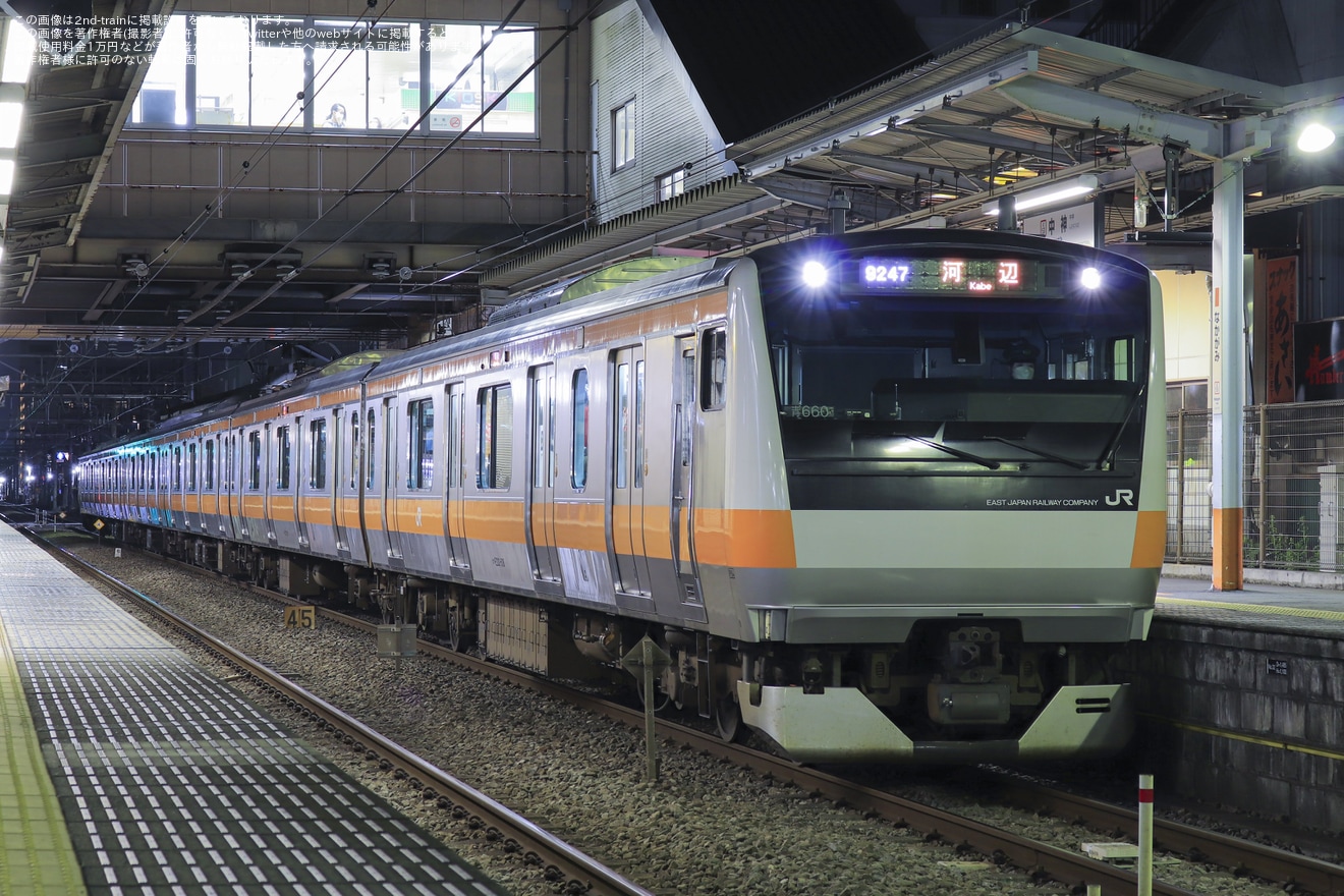 【JR東】東青梅駅の線路切換工事に伴うダイヤ変更の拡大写真