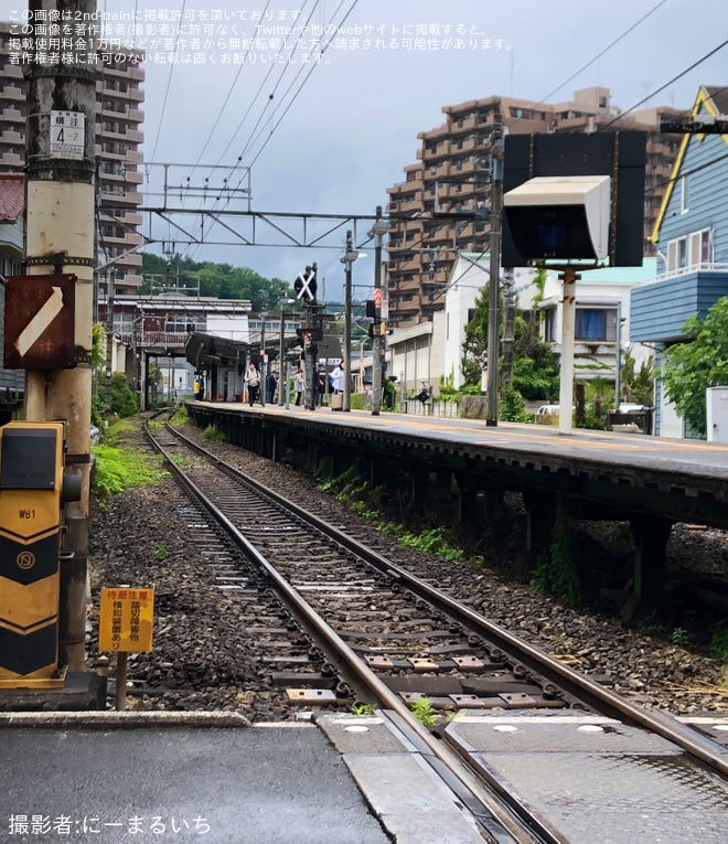 【JR東】東青梅駅の線路切換完了を東青梅駅付近で撮影した写真