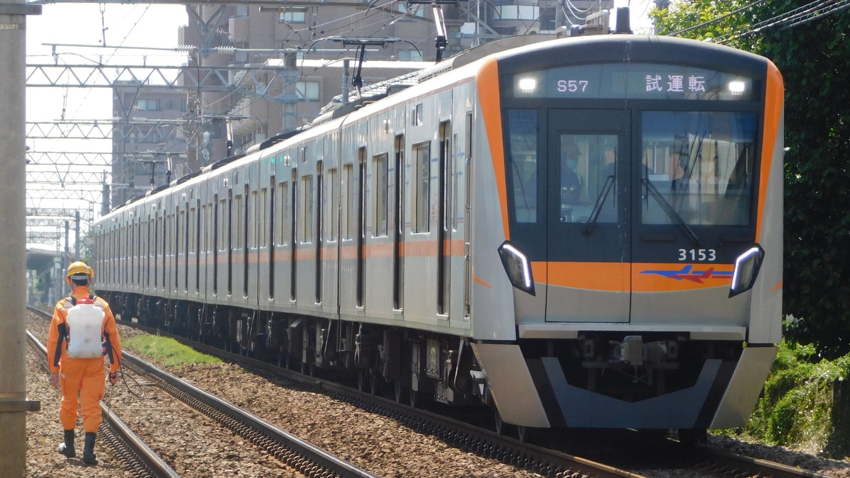 京成】3100形3153編成宗吾車両基地出場試運転 |2nd-train鉄道