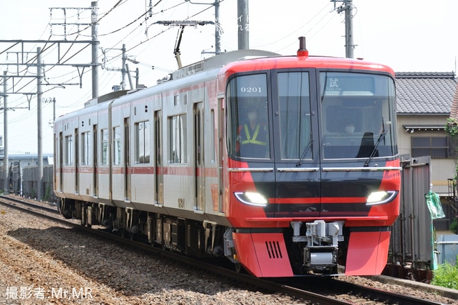 【名鉄】9100系9101F舞木検査場出場試運転 を不明で撮影した写真