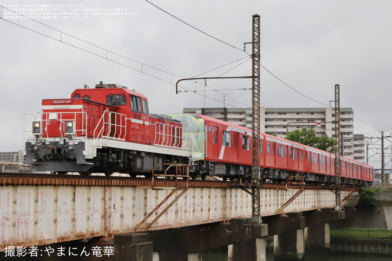 【メトロ】丸ノ内線用2000系2145F 甲種輸送の拡大写真