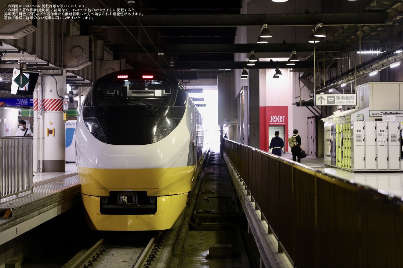 【JR東】E657系K2編成「黄色」(イエロージョンキル)を利用した修学旅行臨の拡大写真