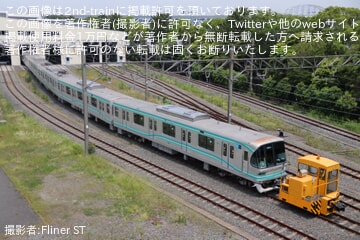 【メトロ】9000系9109Fが8連化された状態で新木場CRにて目撃