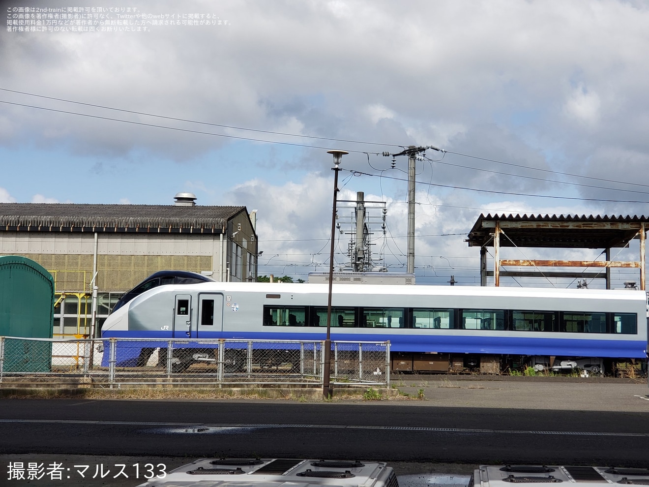 【JR東】E657系K1編成が青色に変更の拡大写真