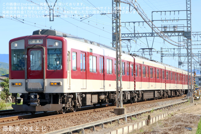 【近鉄】1400系FC01が近鉄大阪線で試運転を実施を恩智～法善寺間で撮影した写真