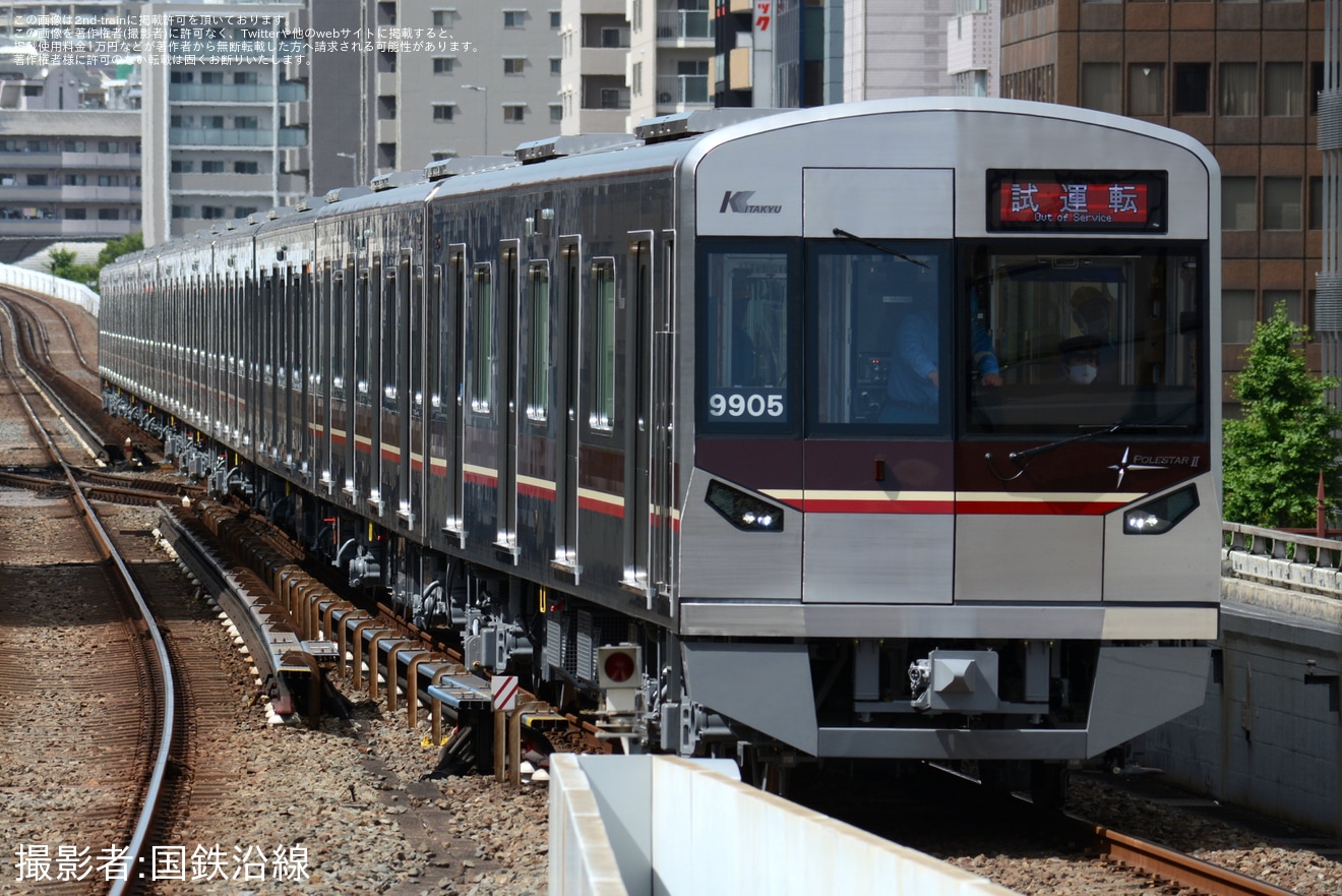 【北急】9000形9005F試運転の拡大写真