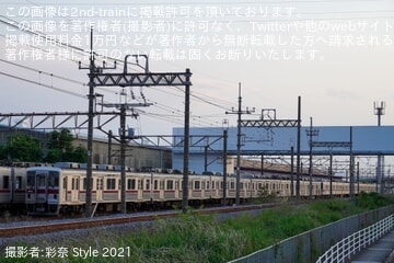 【東武】10000系11606Fのクハ16606のヘッドライトが外される
