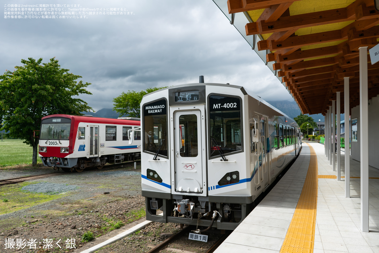 【南阿蘇】MT-4000形MT-4001+MT-4002の試運転の拡大写真