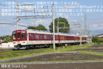 【近鉄】6620系MT25 五位堂検修車庫出場試運転