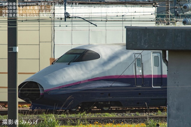 【JR東】E2系J63編成が新潟新幹線車両センターの解体線へ