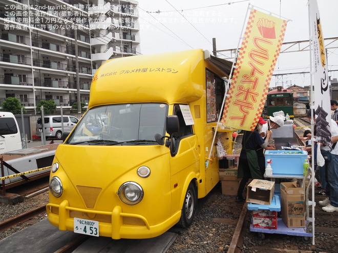 【阪堺】第25回路面電車まつりをあびこ道車庫で撮影した写真
