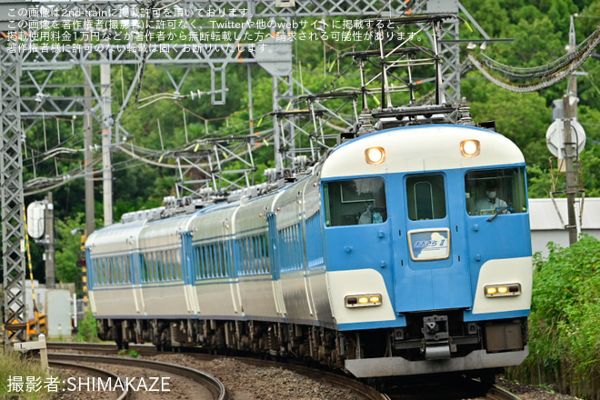 近鉄】15200系 PN07+PN10+PN08 PN3重連の団臨(2023/06/10) |2nd-train 