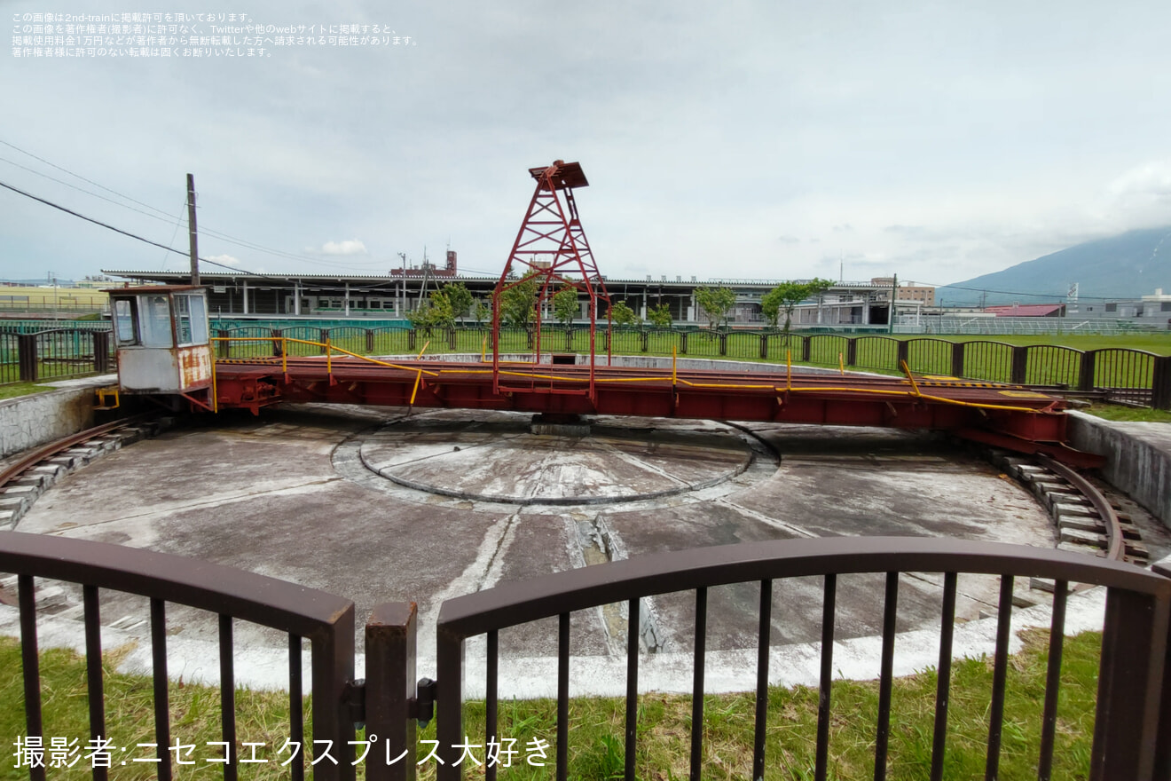 【JR北】旧倶知安機関区転車台美化整備活動の拡大写真