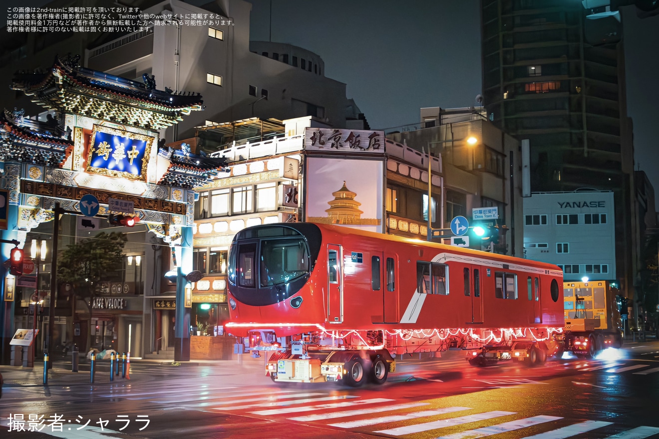 【メトロ】2000系2146F2146号車搬入陸送の拡大写真