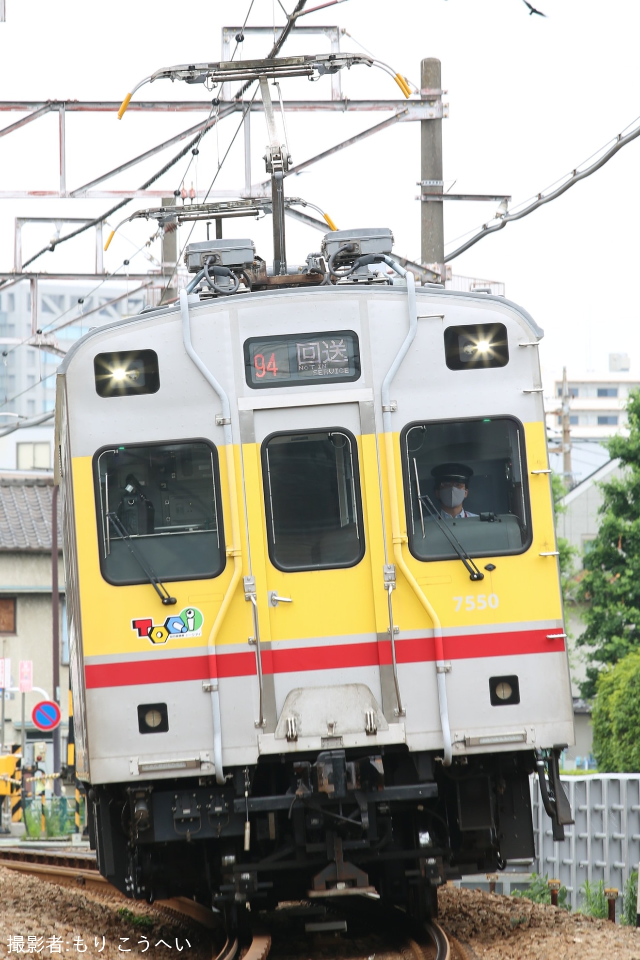 【東急】1000系1013F「緑の電車ラッピング編成」長津田車両工場入場回送の拡大写真