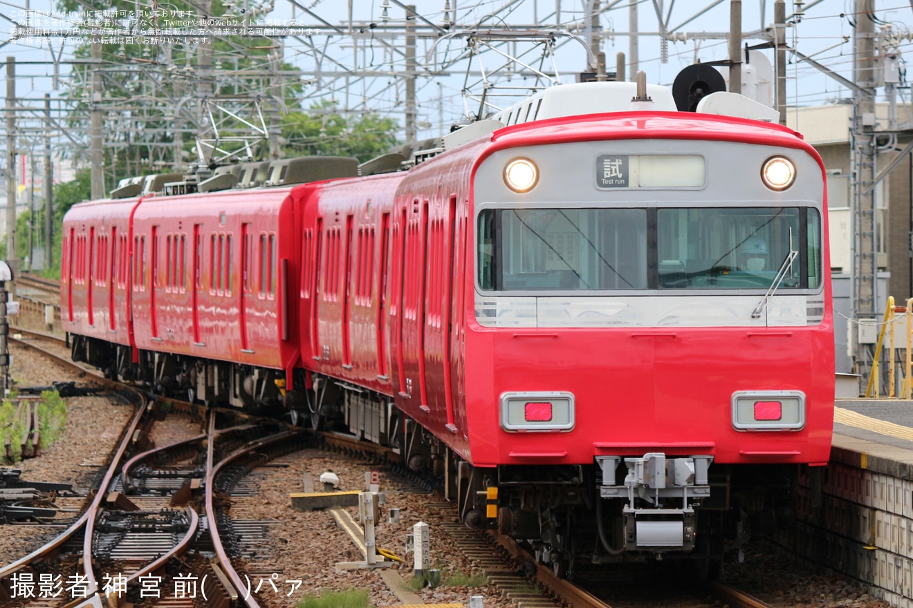 【名鉄】6500系6516F舞木検査場出場試運転 の拡大写真