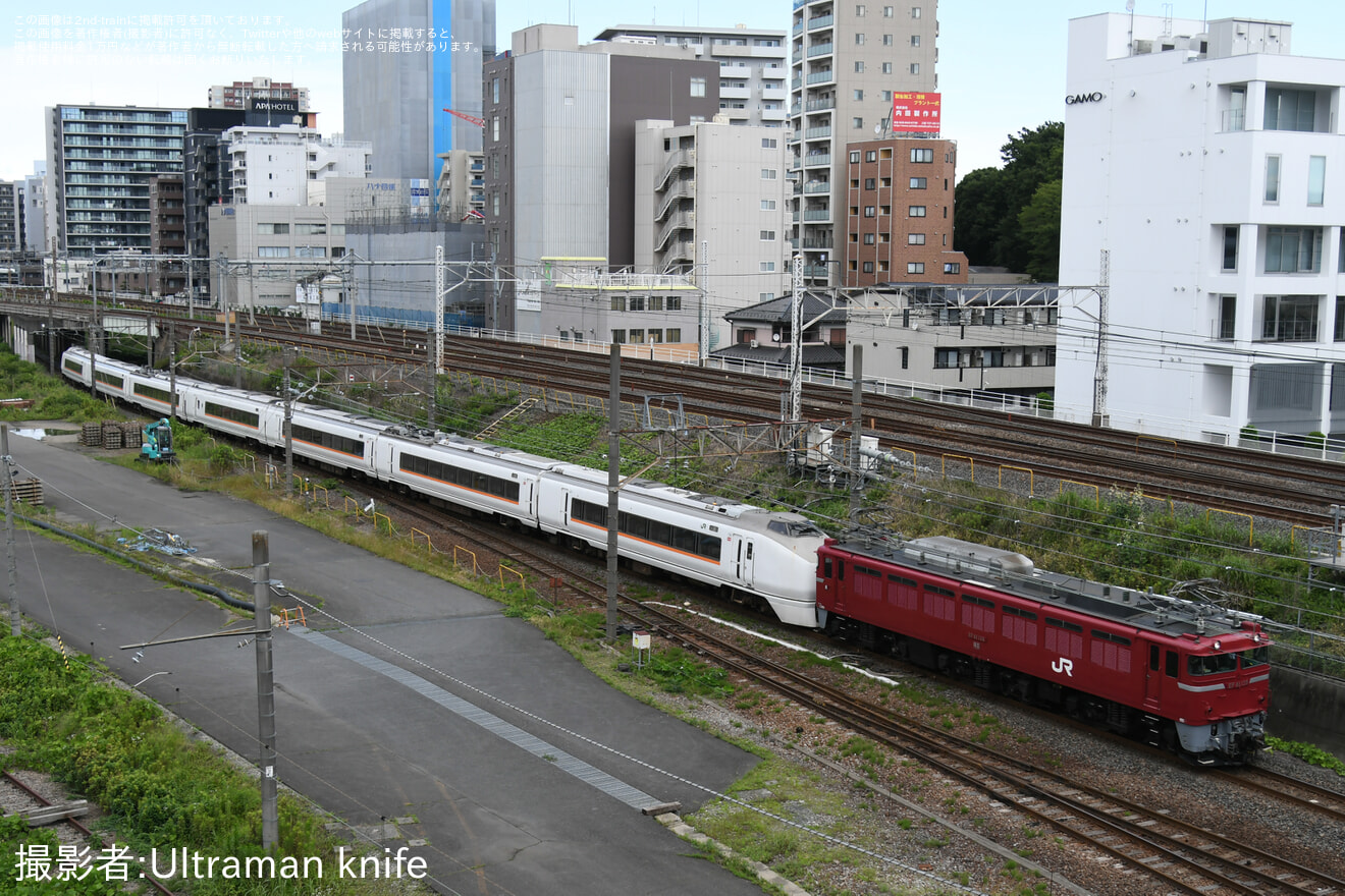 【JR東】651系OM205編成廃車配給の拡大写真